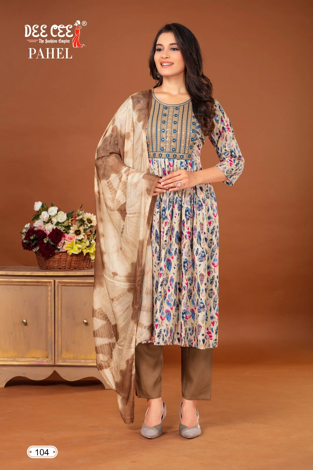 Deecee Pahel Rayon Foil Print Wholesale Readymade Salwar Suit Catalog — Wholesale Salwar Suits, MPA wholesale from Surat - Gallery Image 6